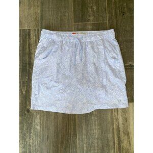 The American Outdoorsman size LARGE Lavender/White Drawstring SKORT